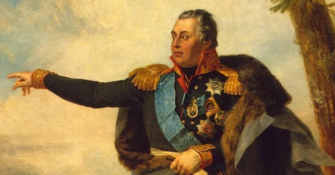 Історія Запитання-цікавинка: Як звали знаменитого російського полководця Кутузова?