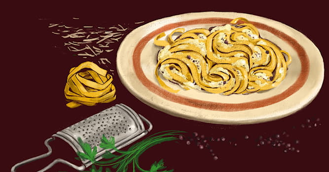 Kultura Pytanie-Ciekawostka: Z jakiego kraju pochodzą fettuccine?