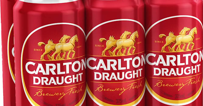 Cultuur Trivia Vraag: Uit welk land is het biermerk Carlton Draught afkomstig?