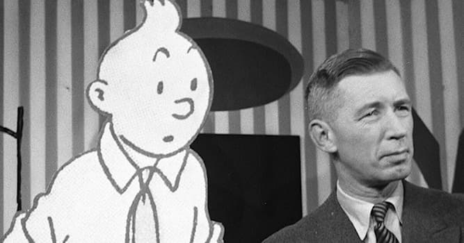 Cultuur Trivia Vraag: Wat was de echte naam van striptekenaar Hergé, bekend van Kuifje?