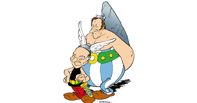 Cultuur Trivia Vraag: Welke beroemdheid heeft NOG NOOIT zijn opwachting gemaakt in de stripreeks Asterix?