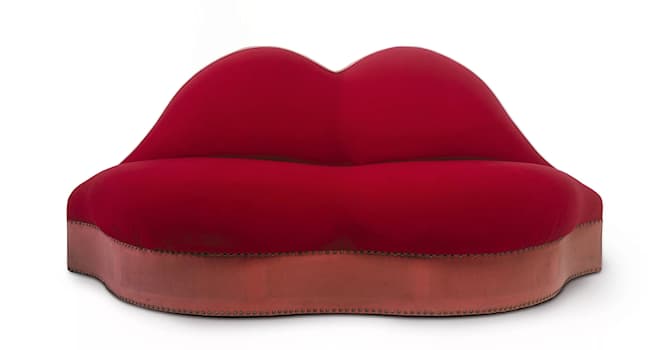 Cultuur Trivia Vraag: Welke kunstenaar ontwierp een sofa in de vorm van de lippen van May West?