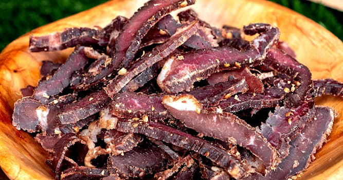 Maatschappij Trivia Vraag: Uit welk land is biltong afkomstig?