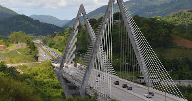 Aardrijkskunde Trivia Vraag: Wat voor typre brug is dit?