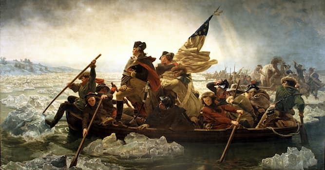 Cultuur Trivia Vraag: Wie schilderde het beroemde Washington Crossing the Delaware?