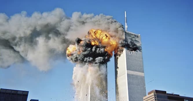 Geschiedenis Trivia Vraag: Hoeveel verdiepingen hadden de neergestorte 9/11 World Trade Center Twin Towers?