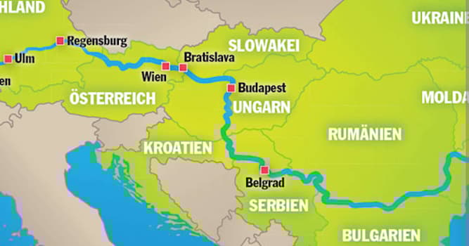 Geographie Wissensfrage: Im welchen Meer mündet die Donau?