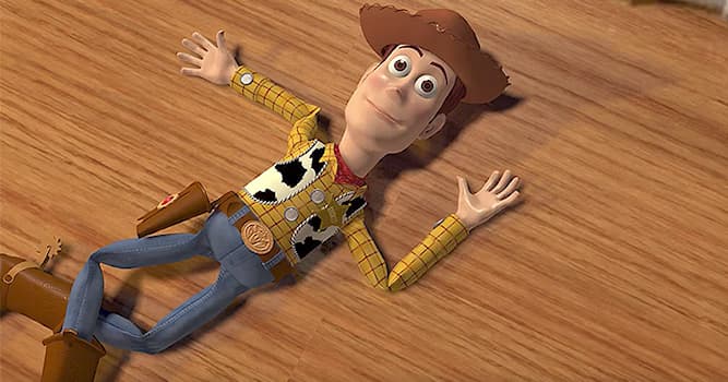 Films & TV Trivia Vraag: Wat zegt de pop Woody wanneer er aan zijn touwtje wordt getrokken in de film Toy Story?