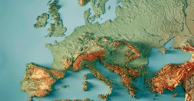 Aardrijkskunde Trivia Vraag: Welk Europees land heeft het laagste "hoogste punt van het land"?