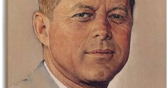 Cultuur Trivia Vraag: Welke bekende Amerikaanse schilder maakte dit portret van John F. Kennedy?