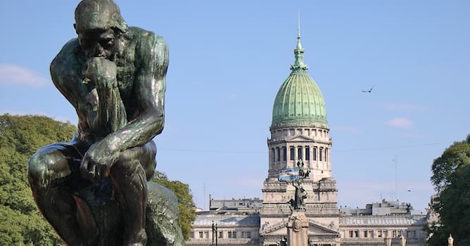 Cultuur Trivia Vraag: Wie wordt er afgebeeld in beroemde standbeeld De Denker van Auguste Rodin?