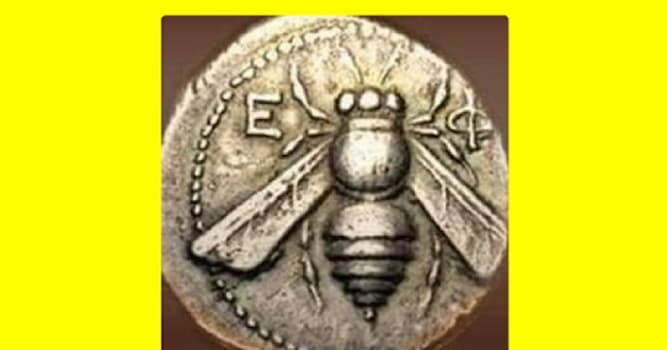 Geschiedenis Trivia Vraag: Wat stond er afgebeeld op de allereerste munt ter wereld?