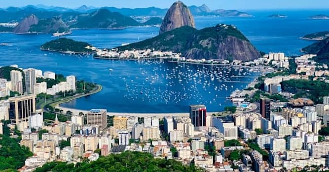 Aardrijkskunde Trivia Vraag: Waar ligt Rio de Janeiro?