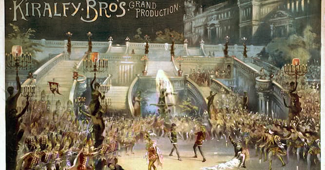 History Trivia Question: The performance of the first Broadway musical is considered to have been in which year?