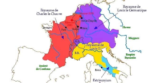Histoire Question: Le traité de Meerssen conclu entre Charles II le Chauve et Louis le Germanique eut lieu en quelle année ?