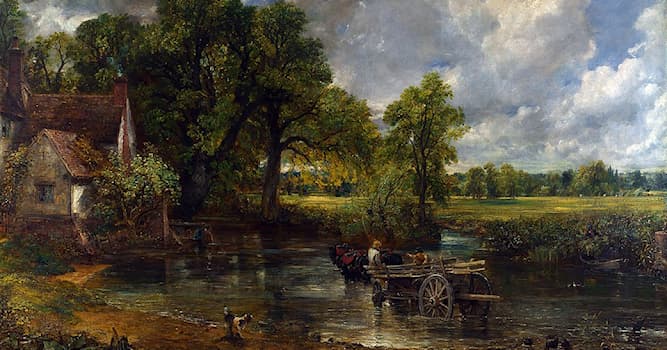 Cultuur Trivia Vraag: Hoe heet de rivier waar John Constable De Hooiwagen situeert?