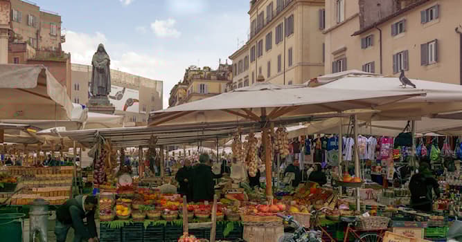 Aardrijkskunde Trivia Vraag: Hoe heet dit bekende plein in Rome?