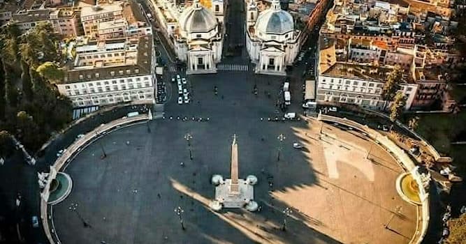 Aardrijkskunde Trivia Vraag: Hoe heet dit beroemde plein in Rome?