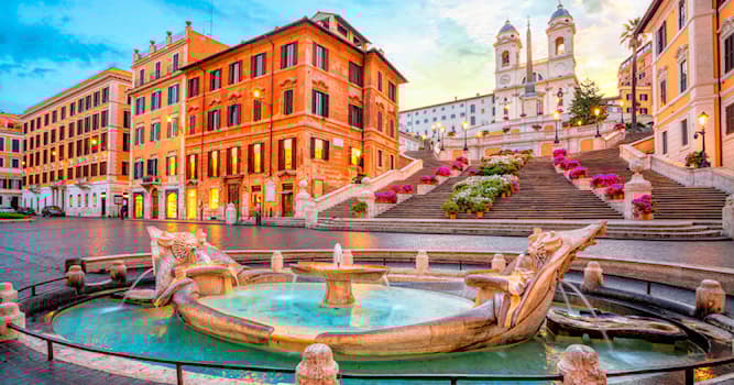 Aardrijkskunde Trivia Vraag: Hoe heet dit beroemde plein in Rome?