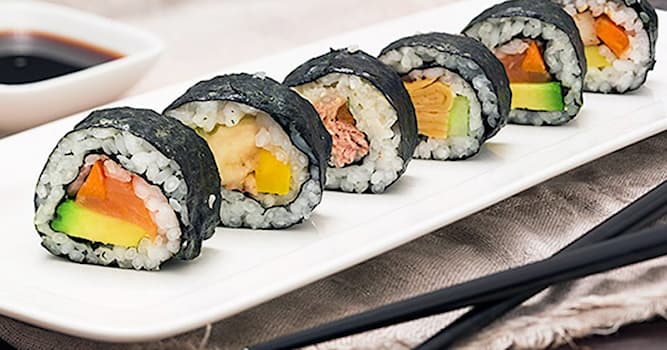 Maatschappij Trivia Vraag: Hoe heet dit soort sushi?