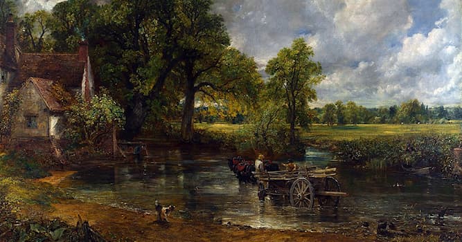 Cultuur Trivia Vraag: Van welke Britse schilder is dit wellicht het bekendste werk?