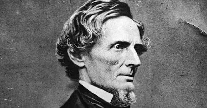 Geschiedenis Trivia Vraag: Wie was de eerste en enige president van de Geconfedereerde Staten van Amerika?