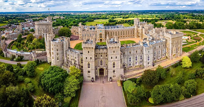 Aardrijkskunde Trivia Vraag: Hoe heet dit bekende kasteel in Groot-Brittannië?