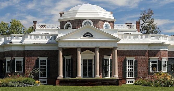 Geschiedenis Trivia Vraag: Hoe heet het huis waar Thomas Jefferson een belangrijk deel van zijn leven woonde?