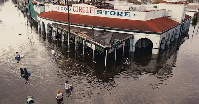 Geschiedenis Trivia Vraag: Hoe heette de orkaan die in 2005 New Orleans onder water zette?