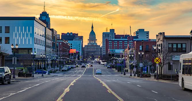 Aardrijkskunde Trivia Vraag: Van welke Amerikaanse staat is Lansing de hoofdstad?