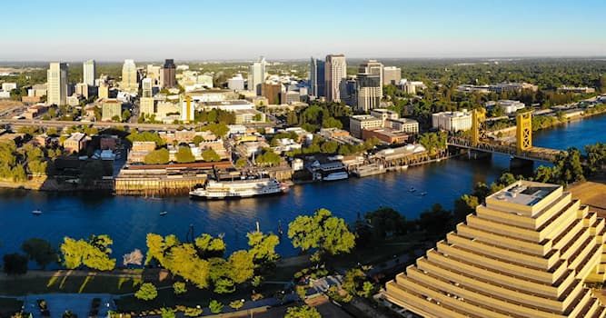 Aardrijkskunde Trivia Vraag: Van welke Amerikaanse staat is Sacramento de hoofdstad?