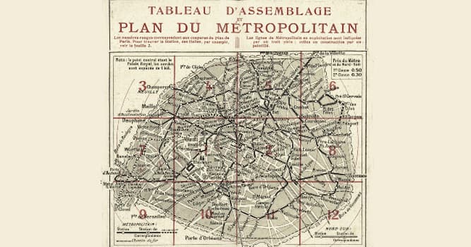 Geschiedenis Trivia Vraag: Welke Belgische industrieel was de drijvende kracht achter de aanleg van de metro van Parijs?