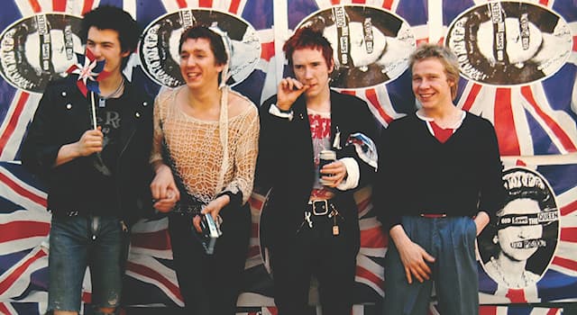 Society Trivia Question: Which record label company fired the Sex Pistols punk group after abusive behaviour in 1977?