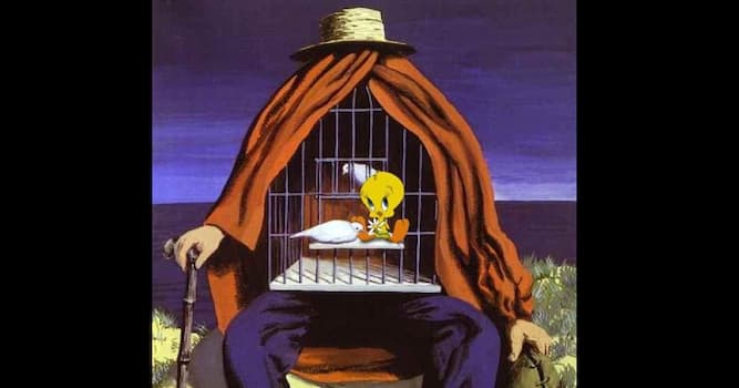 Cultuur Trivia Vraag: Op het werk van welke bekende kunstenaar is deze persiflage gebaseerd?