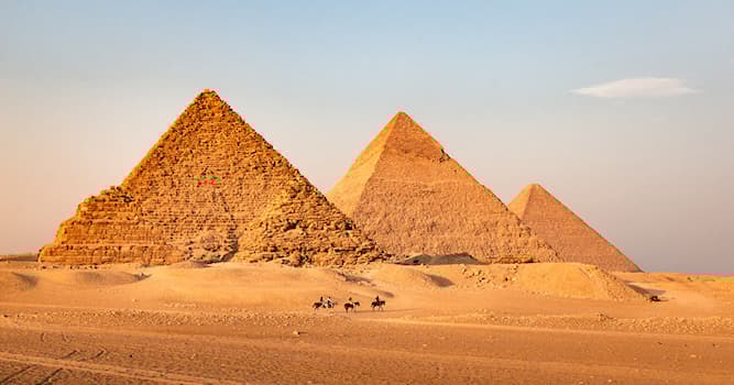 Cultuur Trivia Vraag: Wat is het land van herkomst van de piramides van Gizeh?