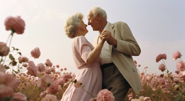 Um casal que completa 75 anos de... | Perguntas Triviais | QuizzClub