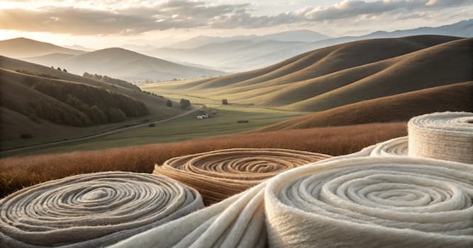 Natur Triviafråga: Vilket tyg är gjort av fårull?