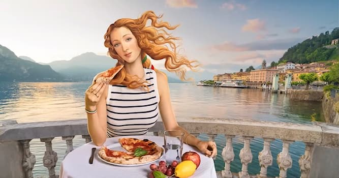 Cultuur Trivia Vraag: Wie schilderde de "virtuele influencer" die in een reclamecampagne door Italië reisde?