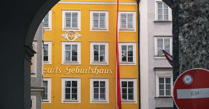 Aardrijkskunde Trivia Vraag: In welke stad kan je het geboortehuis van Mozart bezoeken?