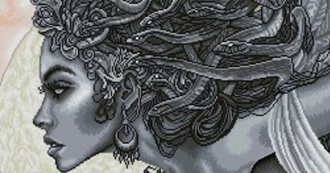 Culture Question: Quel est le nom du personnage mythologique avec des serpents pour cheveux ?