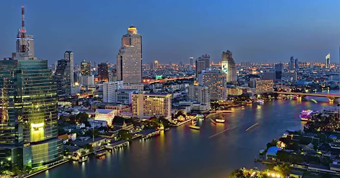 Aardrijkskunde Trivia Vraag: Welke rivier stroomt door Bangkok?