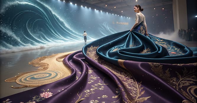 Kültür Trivia Sorusu: Hangi kumaş lüks parlaklığıyla bilinir?