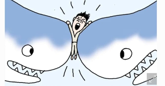 문화 상식 퀴즈: 고래 싸움에 새우 등 터진다는 한자성어는?