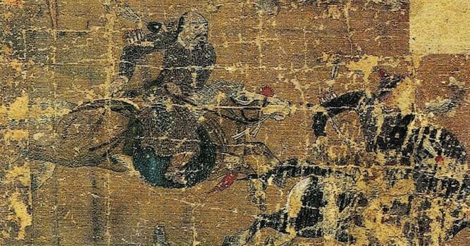 활동 내역 상식 퀴즈: 천산대렵도는 누구의 그림인가?