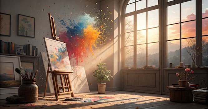 Kultura Pytanie-Ciekawostka: Jakie narzędzie jest niezbędne do malowania na płótnie?