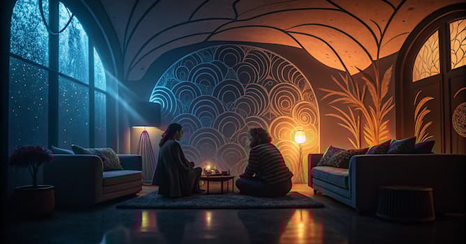 Kultura Pytanie-Ciekawostka: Co służy do oświetlenia pokoju w nocy?