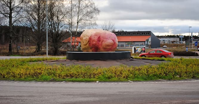 Geografi Triviafråga: Var i Sverige finns denna rondell?