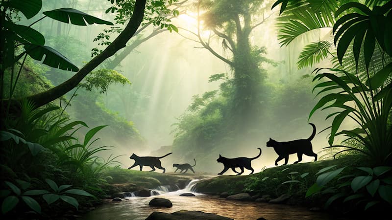 Doğa Trivia Sorusu: Bu hayvanlardan hangisi küçük kedilerdendir?