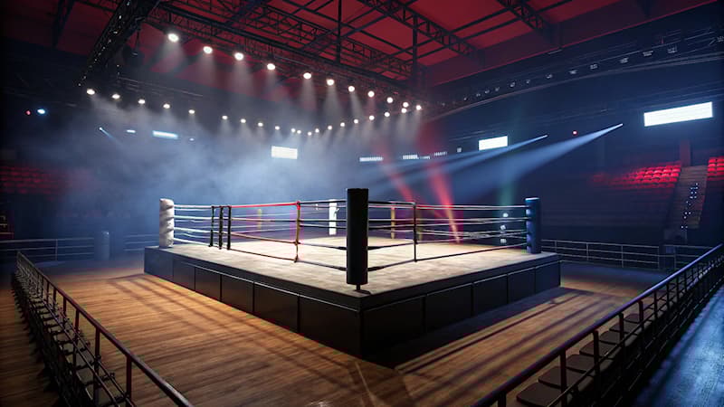 Sport Triviafråga: Vilken kampsport använder en ring kallad "stridsring"?