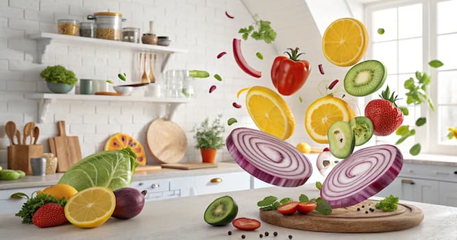 Culture Trivia Question: Which fun and quirky print might show vegetables, fruits, or other random objects?
